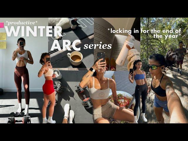 Winter Arc Vlog | how I'm *locking in* with healthy habits & consistency for the end of the year