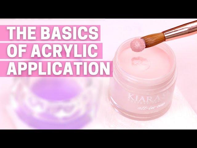 The Basics of Acrylic Nails for Beginners! Acrylic 101: How to start doing acrylic nails!