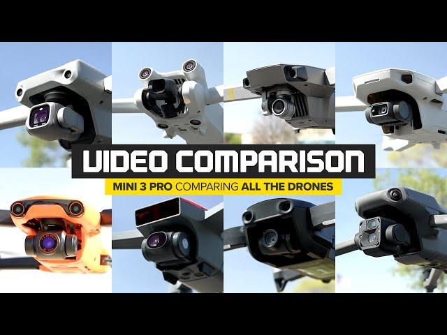 ULTIMATE VIDEO COMPARISON - DJI MINI 3 PRO