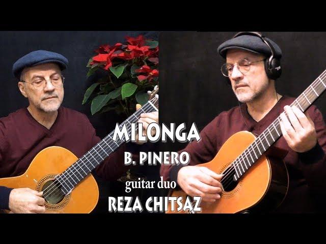 GUITAR OF ARGENTINA - MILONGA - Bianqui Piñero - guitar duo Reza Chitsaz