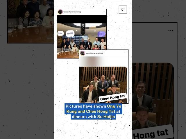 Ong Ye Kung, Chee Hong Tat ‘do not know Su Haijin personally’