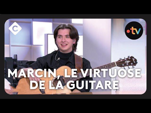 Marcin, le virtuose de la guitare - C à Vous - 01/10/2024