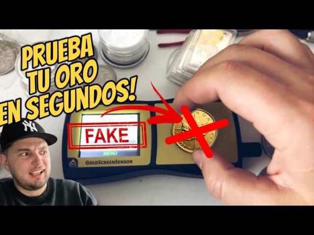 La Prueba mas Rápida Para las Onzas de Plata y Oro de Inversión!  MENOS de 2 Segundos !!