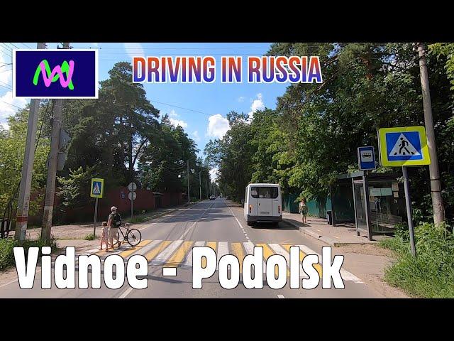 Driving in Russia: Vidnoe - Podolsk | #FollowMe