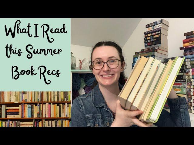 What I Read this Summer | Memoir, Christian Fiction, Southern Fiction