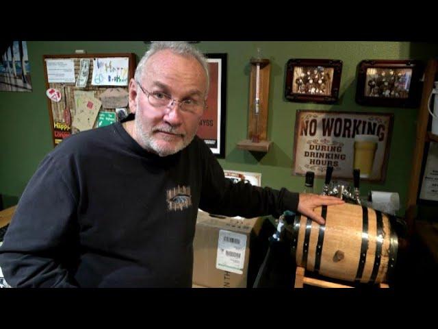 How to Prepare and Seal a leaking New Oak Barrel with Wax - HBW 251