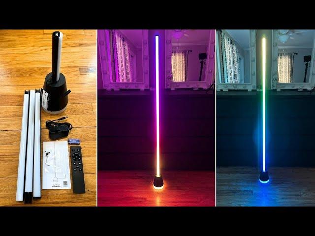 Keepsmile RGB LED Corner Floor Lamp - Full Demo + Review