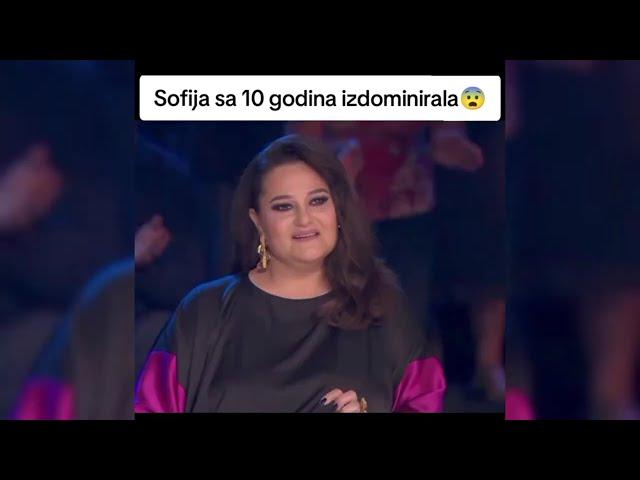 Sofia Burić 10 godina Super Talent Hrvatska izdominirala show...