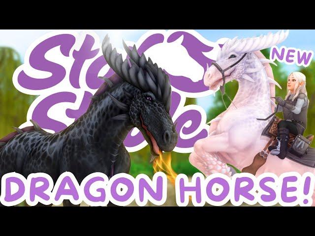 The NEW DRAGON Horse!  Star Stable Online