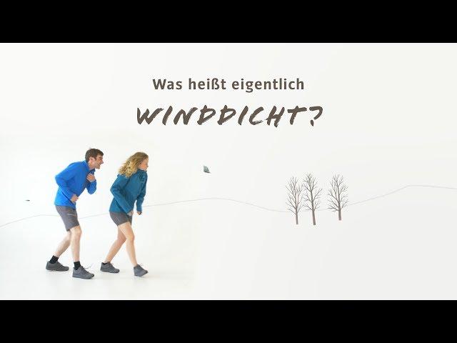 Was heißt eigentlich Winddicht? | VAUDE