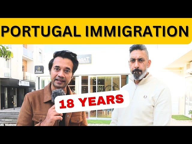 Portugal immigration 18 years experience