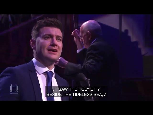 Emmet Cahill - 'Jerusalem '  With The Tabernacle Choir