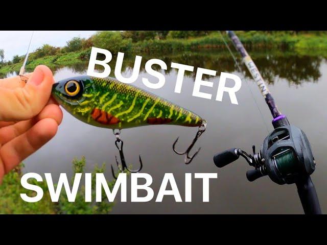 Pike Fishing with the StrikePro Buster Swimbait! (new lure 2020)