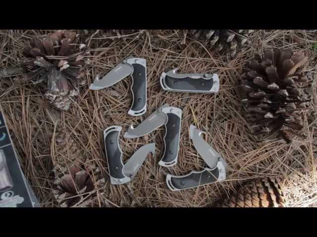 Gerber Freeman Guide Folding Guthook Knife 31-002404 - video demo