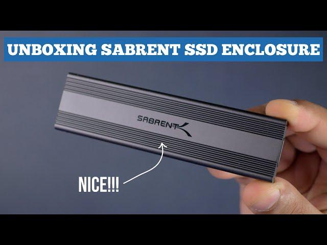 Unboxing SABRENT M.2 NVMe and SATA SSD Enclosure