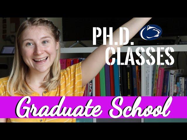 WHAT MY PHD CLASSES ARE LIKE! // Mass Communications @pennstate | Media Psych