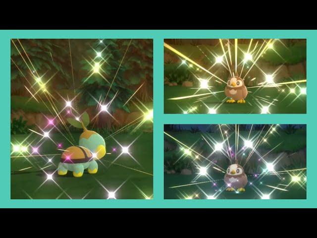 [LIVE] Tortipouss shiny après 4,497 resets sur Pokémon Diamant Étincelant (+2 Étourmi incapturables)