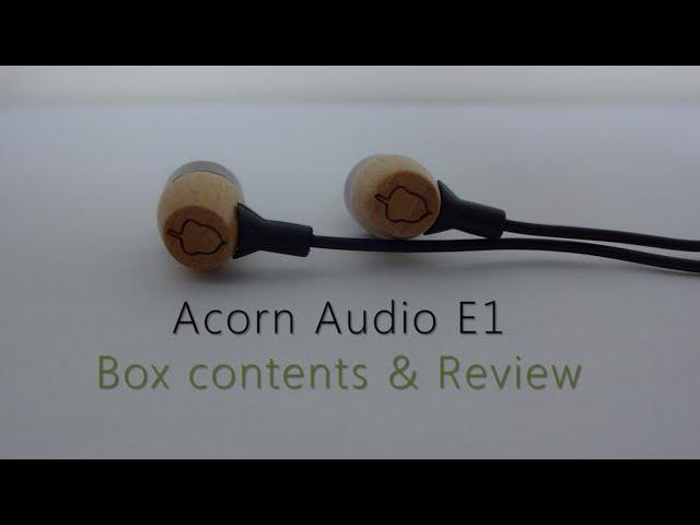 Acorn Audio E1 review