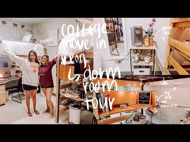 MOVE IN VLOG: freshman dorm room tour // the university of tennessee