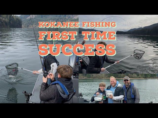 First time Kokanee anglers treated to a hot bite. Lake Merwin Fishing Report 3-8-25