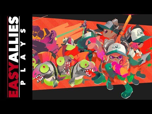 Easy Allies Plays Splatoon 2 - Hording Salmon and Splashing Buckets