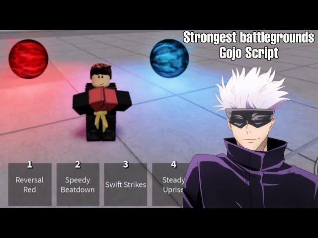 [GOJO] The Strongest Battleground Best Script Hack | GOJO Red MAX, Hollow Purple | Roblox Executor