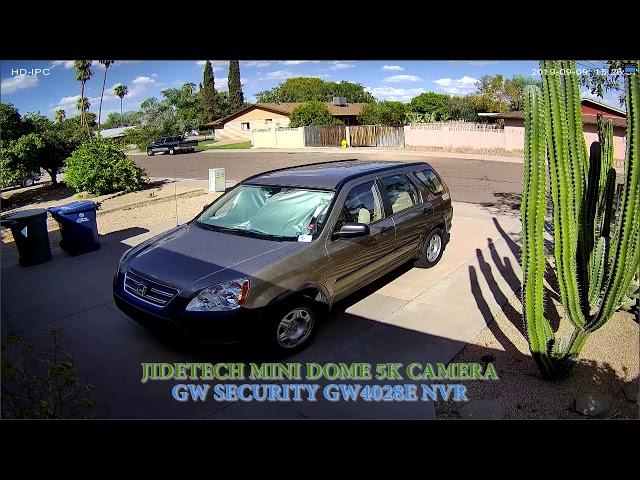 JUST RELEASED JIDETECH 5K 4X ZOOM  MINI DOME CAMERA