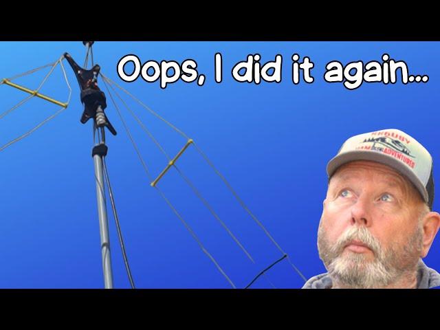 DIY Fan Dipole Antenna from Coffee and Ham Radios "CaHR"!!