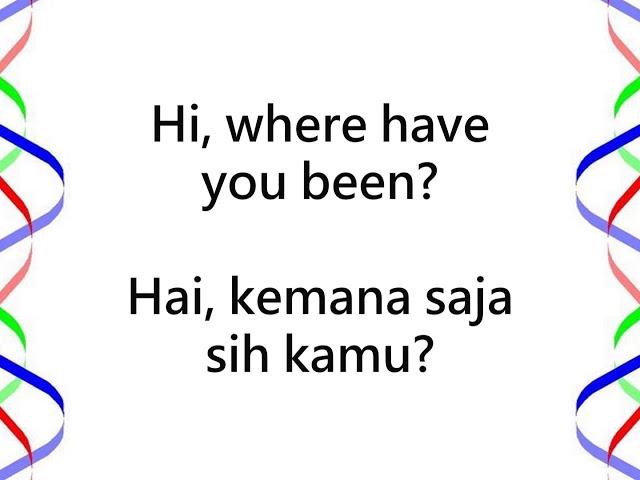 Learn English and Indonesian Phrases / Belajar Ungkapan Bahasa Inggris dan Bahasa Indonesia