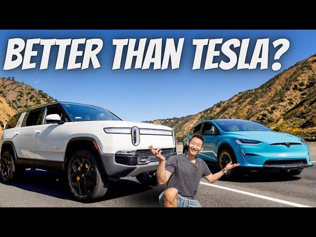 Tesla Model X or Rivian R1S | Which is the ULTIMATE Family Electric SUV?