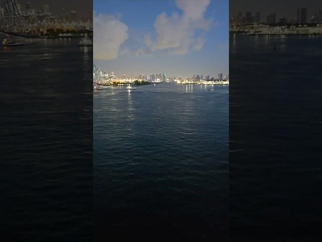 arriving in Miami after my eastern Caribbean cruise #royalcaribbean #iconoftheseas #bahamas #music