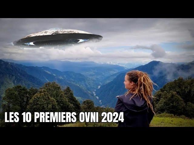 10 observations d'extraterrestres et d'OVNI de 2024 filmées ! Images choquantes