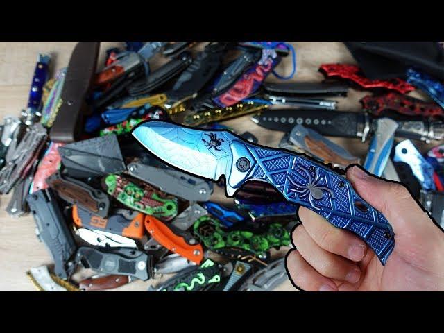 My INSANE KNIFE COLLECTION 2019! - Collected my whole Life! (Very big)