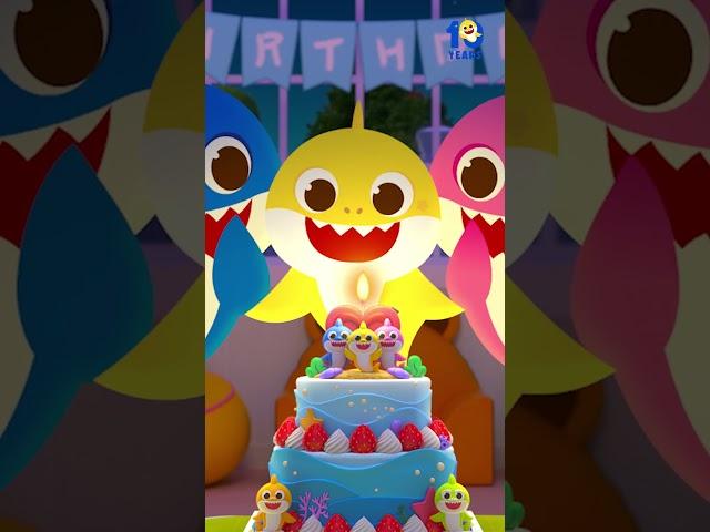   Happy Birthday Baby Shark!   #BabyShark10Years #Hogi #shorts