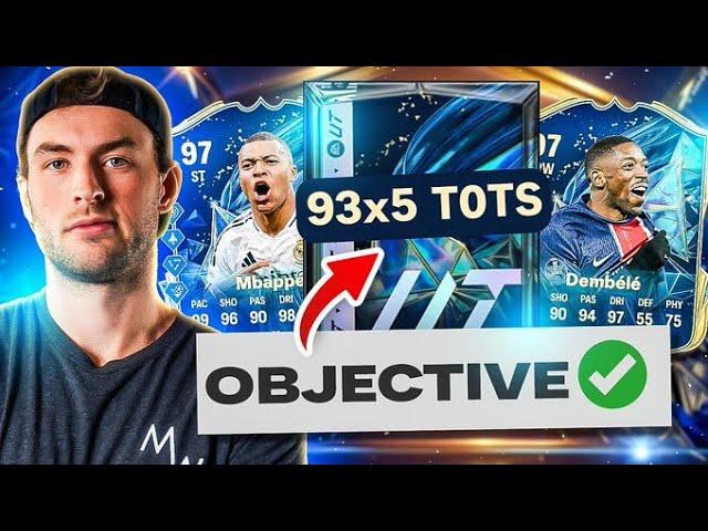 50 x 93+ x 5 EFIGS TOTS Packs! 