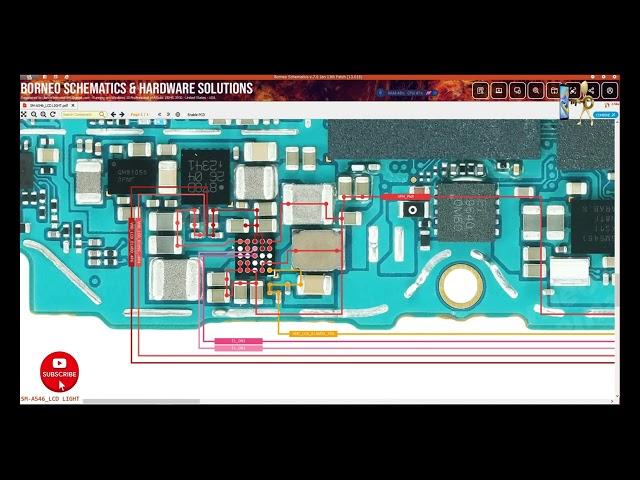 SAMSUNG A54 5G(SM-A546) Lcd Light Problem,Hardware Solutions