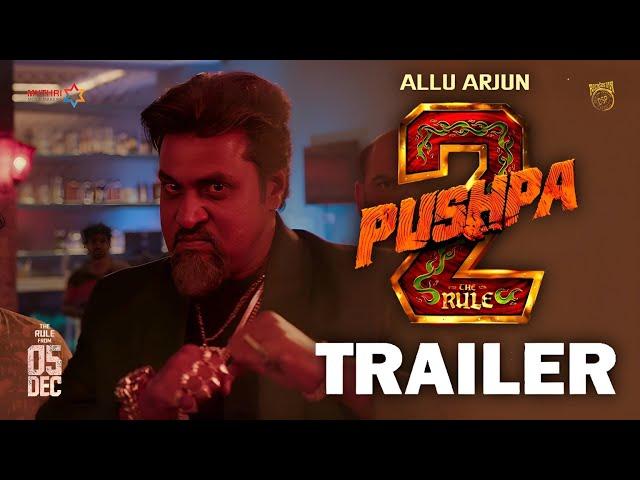 Pushpa 2 - The Rule | Official Trailer | Allu Arjun | Sukumar | Rashmika | Fahadh Faasil New Updates