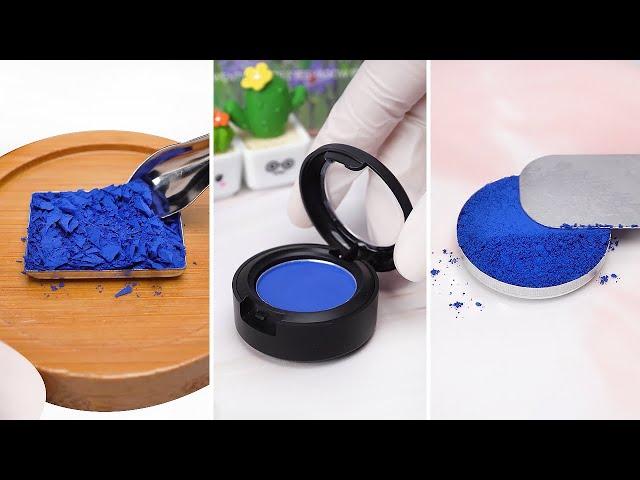 Satisfying Makeup Repair #167 | ASMR Repair Navi Blue Eyeshadow