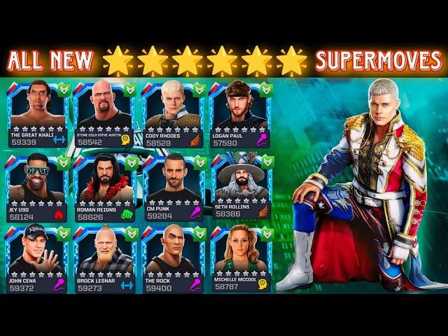 WWE Mayhem All New  Dynamic Supermoves 2024  • WWE Mayhem #wwemayhem