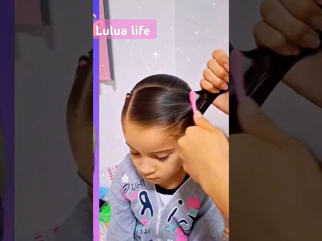 Cute hairstyle you must try ️ #cute #hairstyle#trending #like #shorts #shortvideo #short #ترند