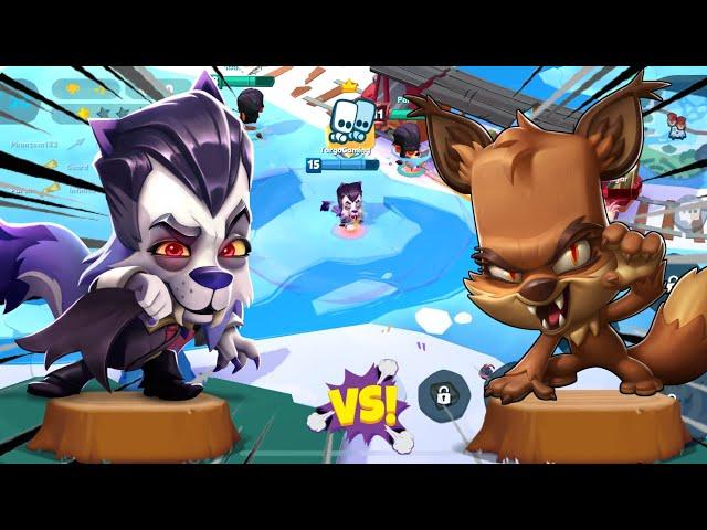 Lord Jackula vs Werewolf Nix | Zooba