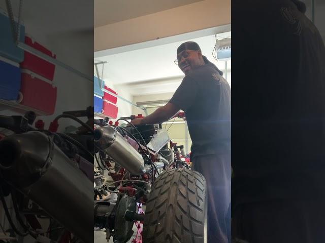 Turbo 200cc quad #quads #turbo #slammed