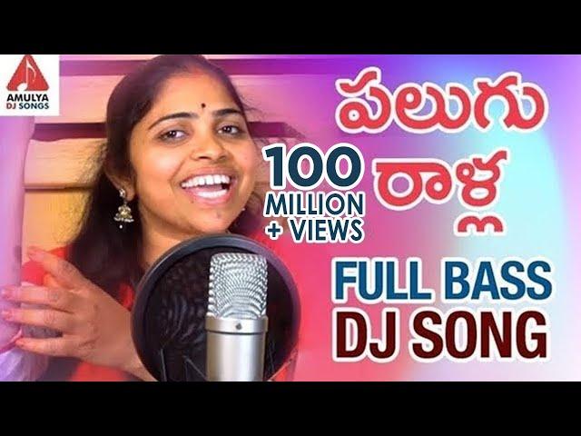 Super Hit Telangana Full Bass DJ Song | Palugu Ralla Padula Dibba DJ Song | Amulya DJ Songs