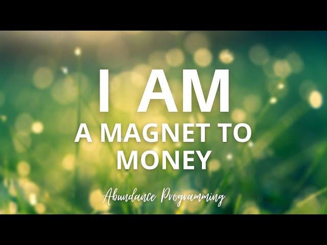 I AM A MONEY MAGNET Affirmations - Abundance and Wealth Programming