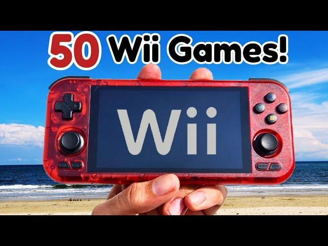 50 Wii Games Played on RETROID POCKET 4 PRO