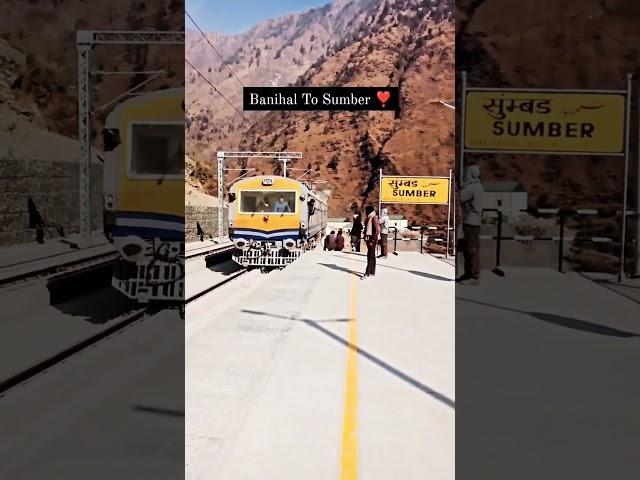 Sumber To Banihal Railway Station #shorts #railwaystation #shortvideo