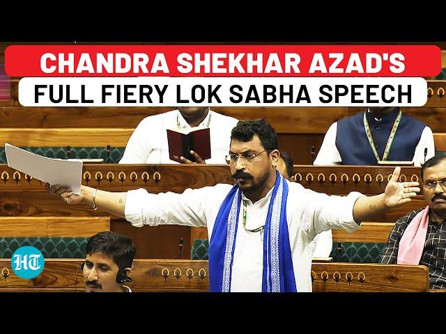 Chandra Shekhar Azad's 7-Minute Attack On BJP In Lok Sabha: China, Caste, Social Media | Full Speech