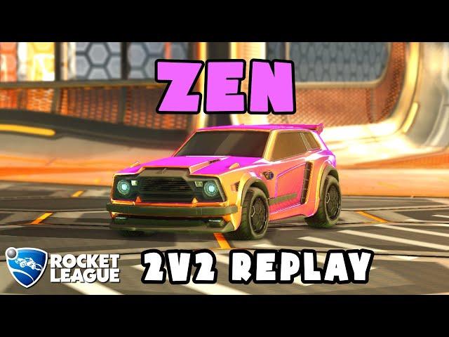 zen Ranked 2v2 POV #582 - Rocket League Replays