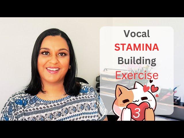 Boost Your Vocal Stamina Pt 3: Build Vocal Endurance with Just 1 Simple Exercise