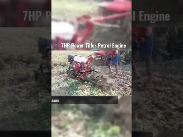 Powerful Power Tiller 7HP Best Petrol Power Weeder